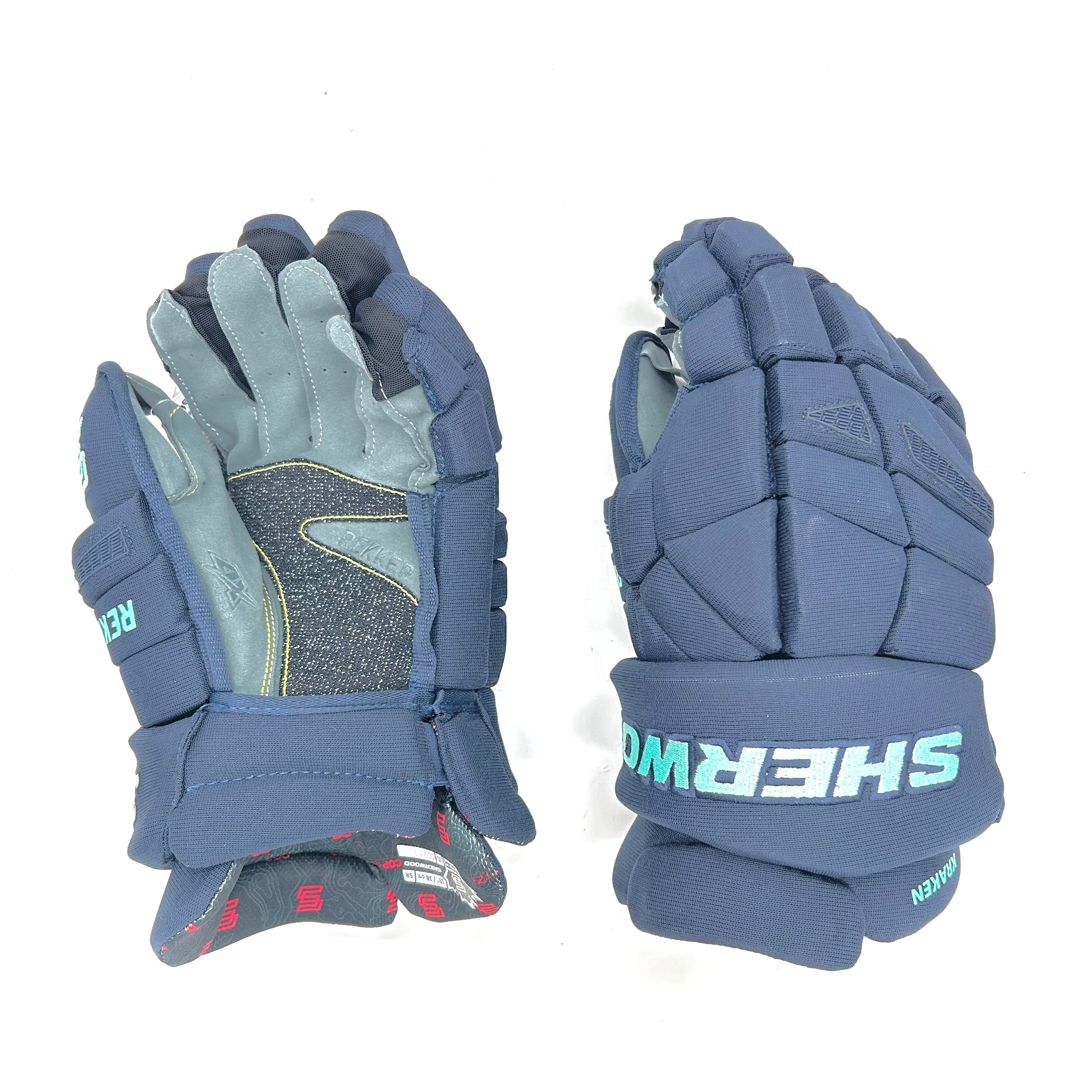 Gant Sherwood Rekker Legend Pro – NHL Pro Stock – Seattle Kraken (bleu marine/bleu sarcelle)